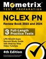 : NCLEX PN Review Book 2023 and 2024 - 3 Full-Length Practice Tests, LPN NCLEX Exam Secrets Study Guide with Step-By-Step Video Tutorials, Buch