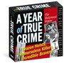 Workman Calendars: A Year of True Crime Page-A-Day(r) Calendar 2025, KAL