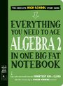 : Everything You Need to Ace Algebra 2 in One Big Fat Notebook, Buch