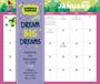 Andrea Pippins: Dream Big Dreams Magnetic Wall Calendar 2026, KAL