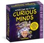 Titel: "Interesting Facts for Curious Minds". Autor: Jordan Moore. Illustration mit Einstein, Weltraum und Tieren.