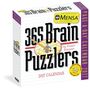 "365 Brain Puzzlers", "2027 Calendar", "by Fraser Simpson", Mensa-Logo, Illustration mit Mann und Stift in einem Labyrinth.