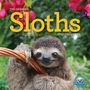Text: "The Original Sloths 2027 Calendar". Darunter ein Faultier, das einen Stock hält. Im Hintergrund grüne Natur und pinke Blumen.