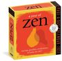 „a year of zen“, ein Kalender für 2027, mit Illustrationen von zwei Birnen.