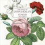 Text: "THE WORLD OF JOHN DERIAN FLOWERS 2027 CALENDAR". Illustration mit Lilien, Rosen und Nelken.