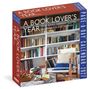 "A Book Lover's Year: Great books, inspiring quotes, and perfect places to read. Bücherregal mit vielen Büchern."