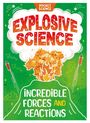 "Pocket Science", "Explosive Science", "Incredible Forces and Reactions". Illustration: Explosion mit Raketen und Feuerwerk.