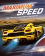"MAXIMUM SPEED", "THE FASTEST MACHINES ON EARTH!", "ROB COLSON". Ein gelber Sportwagen fährt schnell, dynamischer Hintergrund.