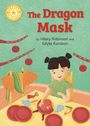 „The Dragon Mask“ von Hilary Robinson und Edyta Karaban. Eine Illustration: Ein Kind bastelt an einem Tisch.