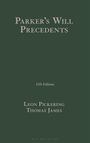 "Parker's Will Precedents", 12th Edition, Autoren: Leon Pickering, Thomas James. Dunkelgrüner Hintergrund.
