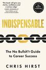 „Indispensable“, ein Zitat von Chris Donnelly, eine Kette in Schwarz und Gold; Autor: Chris Hirst; Guide zu Karrieresuccess.