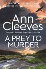 Ann Cleeves: A Prey to Murder, Buch