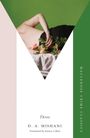 Buchtitel "Three" von D. A. Mishani, übersetzt von Jessica Cohen. Ein liegender Arm mit Rosen auf grünem Hintergrund.