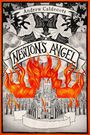 „FINAL COVER TO BE REVEALED“, „Newton’s Angel“, „ANDREW CALDECOTT“. Ein schwarzes Logo einer stilisierten Figur.