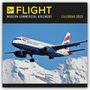 Carousel Calendar: Flight - Modern Commercial Airliners - Passagierflugzeuge 2025 - Wand-Kalender, KAL
