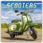 Carousel Calendar: Scooters - Motorroller 2026 - Wand-Kalender, KAL