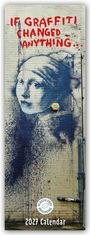 Carousel Calendar: Banksy - If Graffiti Changed Anything 2027 - Slimline-Kalender, KAL