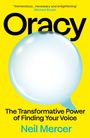 Gelber Hintergrund, schwarzer Text: „Oracy“, darunter kleiner Text: „The Transformative Power of Finding Your Voice“ von Neil Mercer.