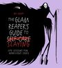„The Glam Reaper's Guide to Slaying: Life Lessons for Rebellious Souls“ steht auf schwarzem Umhang des Sensenmannes.