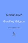 Text: "A British Flora", "Geoffrey Grigson", "Cover to be revealed". Unten ist ein Logo mit dem Wort "doubleday". Hintergrund: Hellblau.