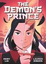 „The Demon’s Prince: A Graphic Novel Book 1”, Remy Lai, illustriert von Lauren Dimaya. Junge mit Schwert vor rotem Himmel.