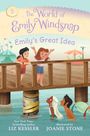 "Emily Windsnap: Emily's Great Idea" steht auf einer Illustration mit Kindern auf einem Pier und Meerjungfrauen im Wasser.