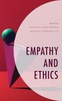 Titel: "Empathy and Ethics". Herausgeber: Magnus Englander, Susi Ferrarello. Gestaltung mit Kugel und Kegel.