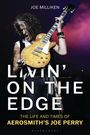 "Livin' on the Edge: The Life and Times of Aerosmith's Joe Perry" von Joe Milliken. Rockmusiker spielt Gitarre.