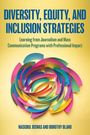 Buchtitel: "Diversity, Equity, and Inclusion Strategies". Bunte, verschlungene Papierstreifen im Hintergrund.