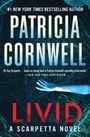 „#1 New York Times Bestselling Author Patricia Cornwell. Livid. A Scarpetta Novel.“ Eine bläuliche Hand in Gras.