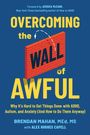 "Overcoming the Wall of Awful" von Brendan Mahan. Illustration zeigt eine Backsteinmauer mit einem fallenden Ball.