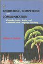 William H. Walcott: Knowledge, Competence and Communication, Buch