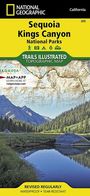 National Geographic Maps: Sequoia and Kings Canyon National Parks Map, KRT
