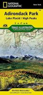 National Geographic Maps: Lake Placid, High Peaks: Adirondack Park Map, KRT