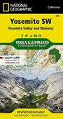 National Geographic Maps: Yosemite Sw: Yosemite Valley and Wawona Map, KRT