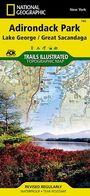 National Geographic Maps: Lake George, Great Sacandaga: Adirondack Park Map, KRT