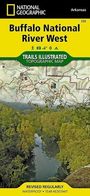 National Geographic Maps - Trails Illustrated: Buffalo National River West Map, KRT