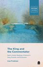 "The King and the Commentator" von Lisa Fredman. Aquarell mit Landschaftsmotiv in Blau- und Grüntönen.
