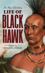 „A New Edition Life of Black Hawk, edited by Donald L. Fixico.“ Malerei eines amerikanischen Ureinwohners mit Federschmuck.