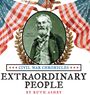 "Civil War Chronicles: Extraordinary People" von Ruth Ashby. Portrait von Walt Whitman, umrahmt von amerikanischen Flaggen.
