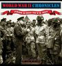 "World War II Chronicles", "From D-Day to V-E Day", "By Julie Klam". Soldaten im Gespräch mit Offizier in Militäruniform.