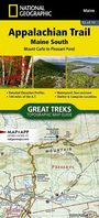 National Geographic Maps: Appalachian Trail: Maine South Map [Mount Carlo to Pleasant Pond], KRT