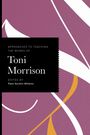 "Approaches to Teaching the Works of Toni Morrison", Piper Kendrix Williams. Abstraktes Muster in Lila, Weiß und Orange.