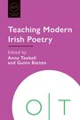 Teaching Modern Irish Poetry, Buch