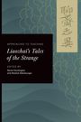 „Approaches to Teaching Liaozhai’s Tales“ von Huntington & Altenburger. Rechteckiges Design mit Wellenmuster und asiatischen Schriftzeichen.