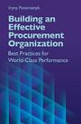 Iryna Povoroznyk: Building an Effective Procurement Organization, Buch