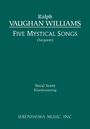 Ralph Vaughan Williams: Five Mystical Songs - Vocal score, Buch