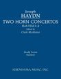 Two Horn Concertos, Buch