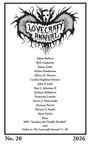 „Lovecraft Annual“ steht in einem kunstvollen Logo. Darunter sind Namen von Autoren gelistet. Unten: „No. 20“, „2026“.