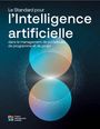 „Le Standard pour l'Intelligence artificielle...“ Logo unten, zwei überlappende, leuchtende Kreise in Blau und Orange.